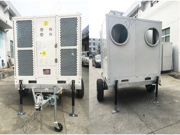 Cina Besar Trailer Mounted Mobile Ducted Air Conditioner 165600BTU CE SASO ISO pemasok