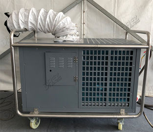 Cina Pendingin Ruangan R417A Refrigerant Ducted Tent, 5 Ton 5HP Event Portable Outdoor AC pemasok