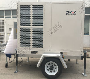 Cina 10HP 29KW Trailer Mounted Air Conditioner Mudah Mengangkut Pendingin Dikemas Rooftop Type pemasok