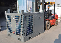Cina Dilengkapi 72.5KW Trailer Mounted Air Conditioner, 25HP Portable Outdoor AC Unit perusahaan
